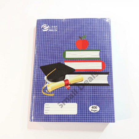 Elite Pack de 5 Cahiers Scolaires A4 400 Pages