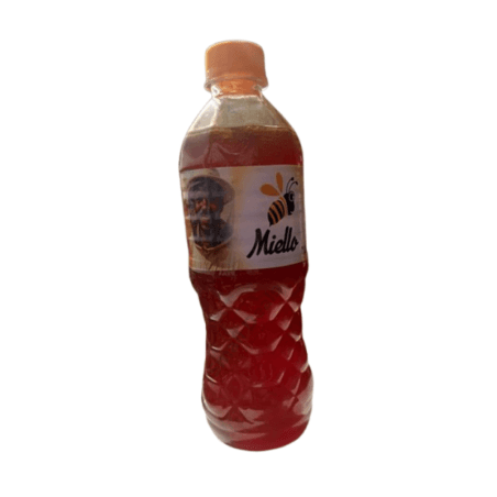 Miel Naturel Miello – 0,5 Litre – 100 % Pur & Brut –Local